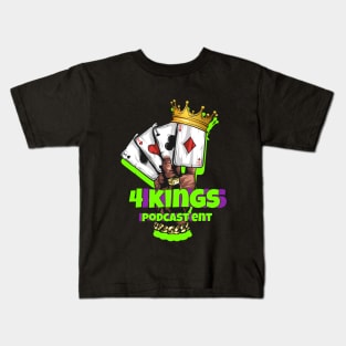 Joker 4 Kings Logo Kids T-Shirt